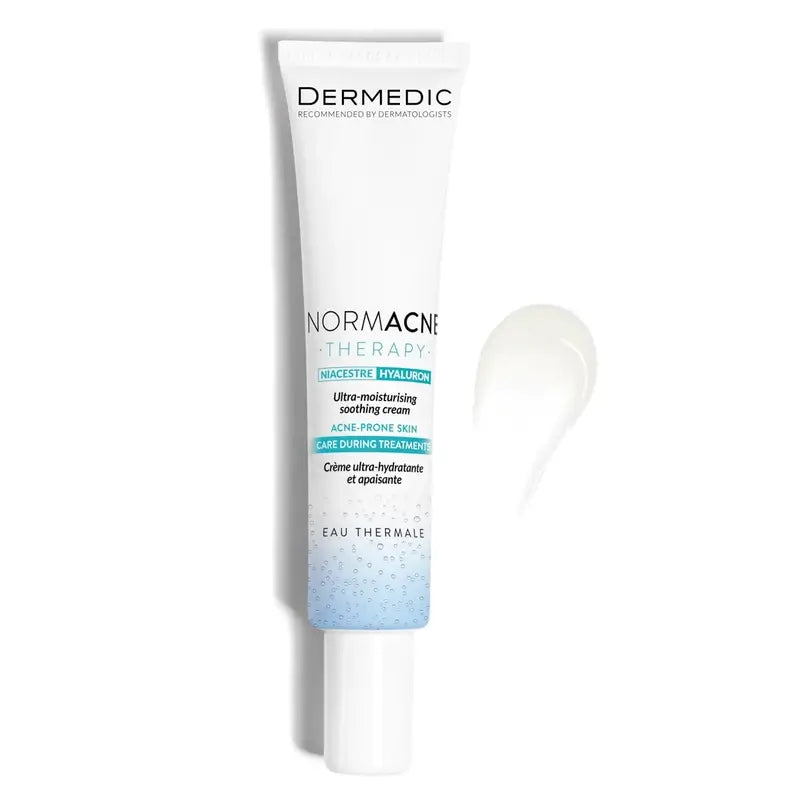 Dermedic Normacne Ultra-Feuchtigkeitsspendende und beruhigende Creme, 40 ml