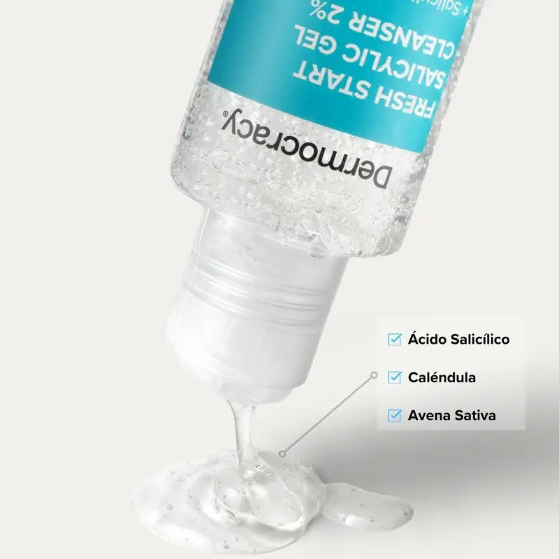 Dermocracy Fresh Start Salicyl Gel Cleanser 2%.