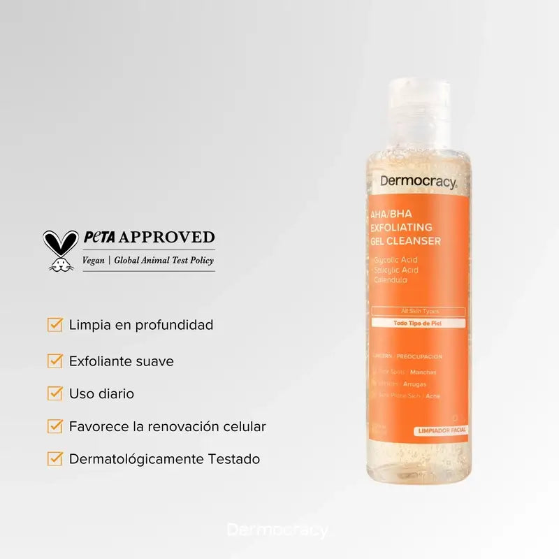 Dermocracy Ана/Bha Exfoliating Gel Cleanser