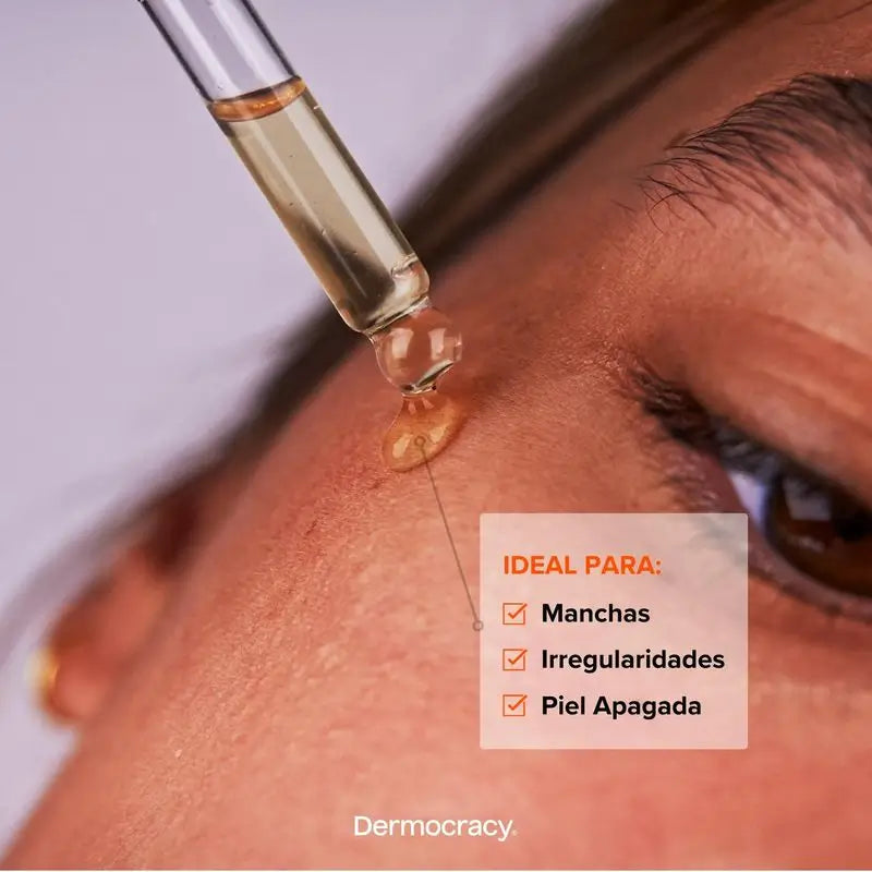 Dermocracy Dreifach-Vitamin-Strahlkraft-Serum 30% [Vitamin C + Vitamin E + Vitamin A] , 30 Ml