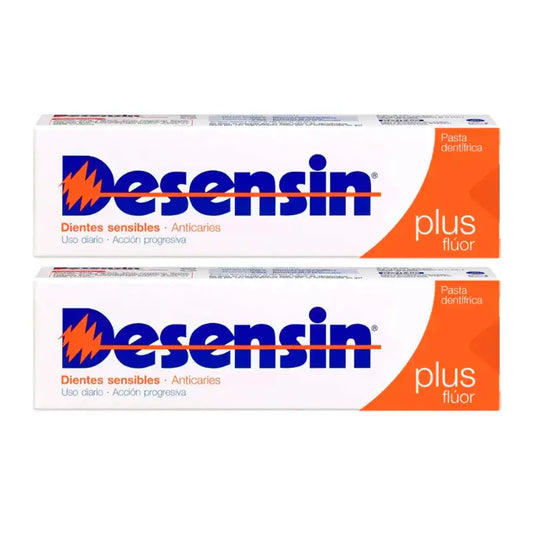 Desensin Duplo Sensitive Zähne Anti-Hohlraum-Zahnpasta, 2 x 125 ml