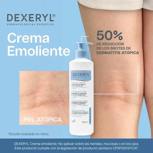 Dexeryl Emollient Creme, 500 gr