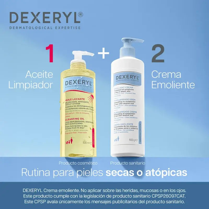 Dexeryl Emollient Creme, 500 gr