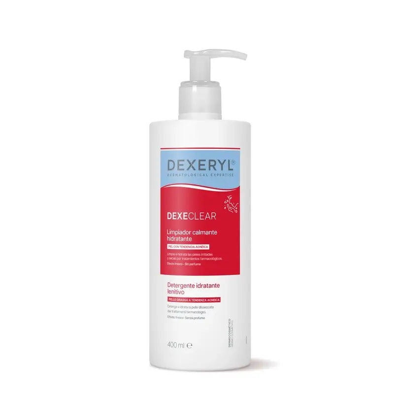 Dexeryl Dexeclear Beruhigende feuchtigkeitsspendende Reinigungsmilch , 400 ml