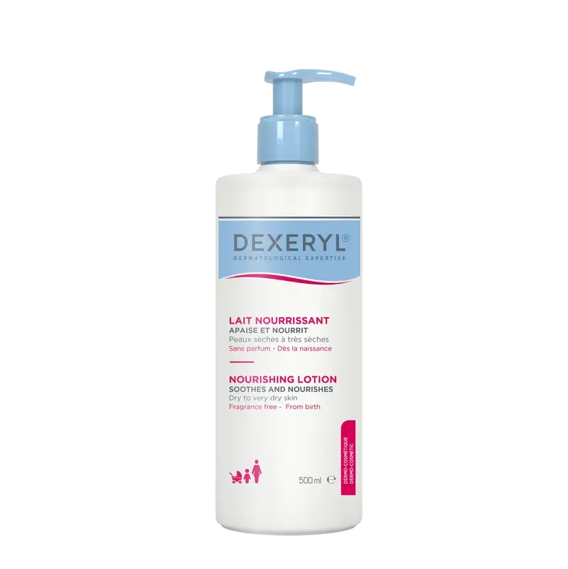 Dexeryl Routine Pflegende Lotion für trockene Haut, 500 ml