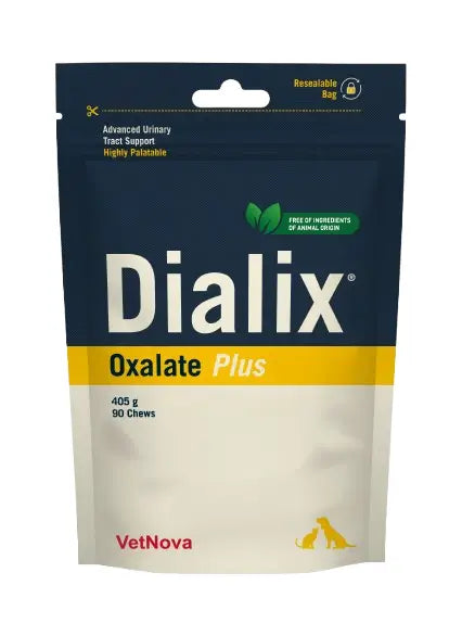 Dialix® Oxalat Plus 90 Kaugummis - Neue vegane Formel, 405 Gramm