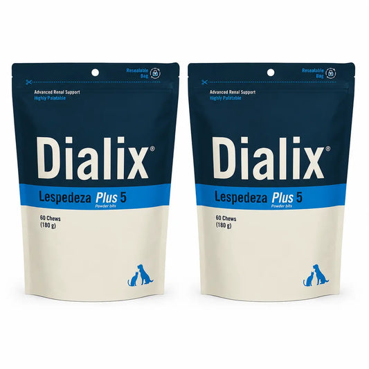 Dialix Vetnova Dialix Lespedeza Plus 5, 60 Kauartikel, Packung 2