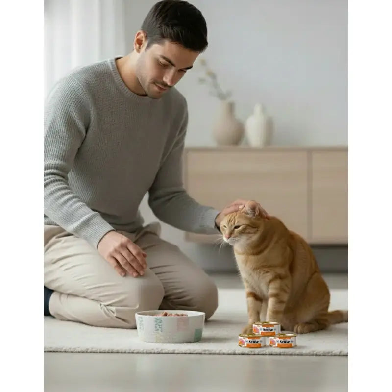 Dibaq Sense Wet Food for Neutered Cats – Turkey with Pumpkin, 12 x 70 g