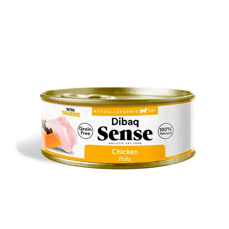 Dibaq Sense Wet Cat Food – Chicken, 12 x 70 g