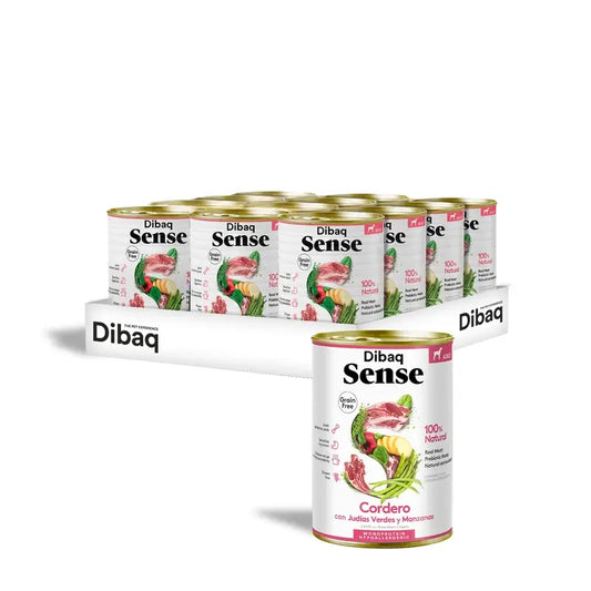 Dibaq Sense Wet Dog Food – Lamb, 12 x 380 g