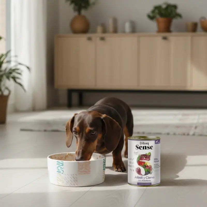 Dibaq Sense Wet Dog Food – Wild Boar and Venison, 12 x 380 g