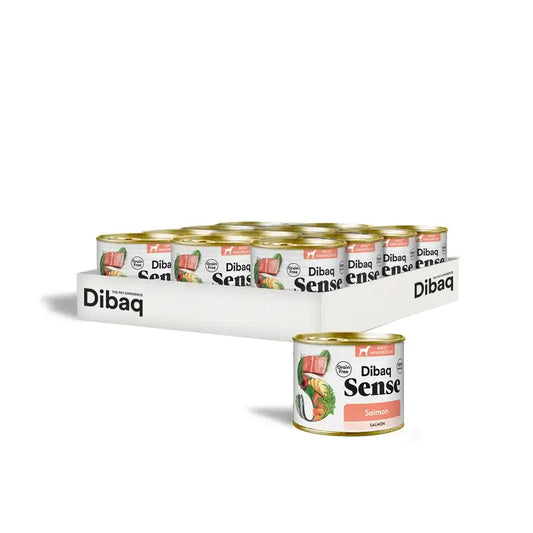 Dibaq Sense Wet Dog Food – Salmon, 12 x 190 g