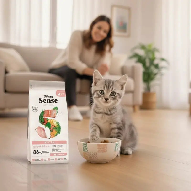 Dibaq Sense Grain-Free Kitten Cat Food, 1.5 kg