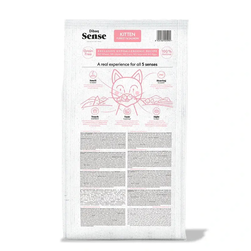 Dibaq Sense Grain-Free Kitten Cat Food, 6 kg