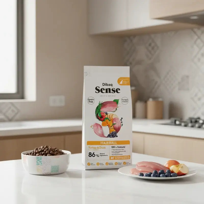 Dibaq Sense Grain-Free Hairball Cat Food, 6 kg