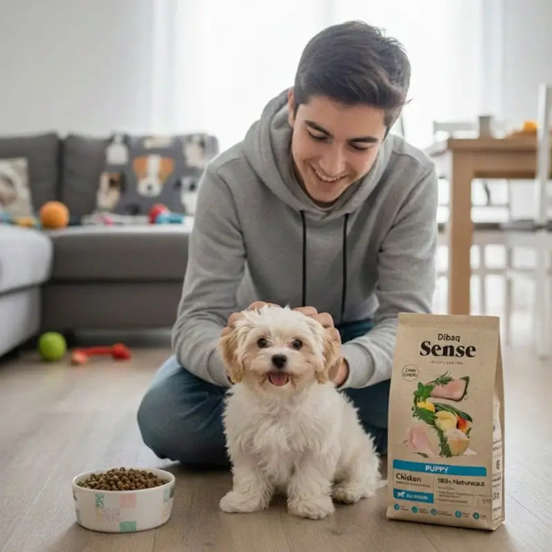 Dibaq Sense Low-Grain Chicken Puppy Dog Food, 2 kg