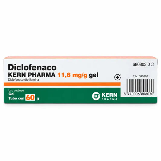 Diclofenac Kern Pharma 11,6 mg/g Hautgel, 60 g