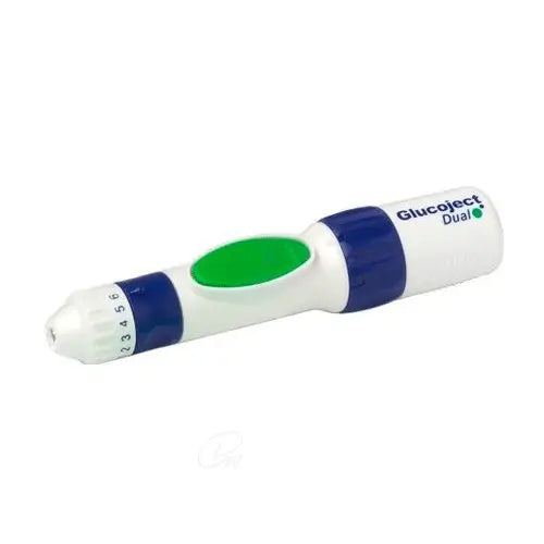 Glucoject Dual Plus lancing device