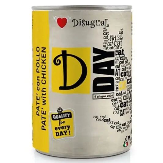 Disugual D-Day Katze Huhn 6X400Gr