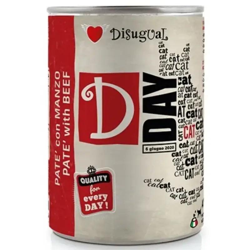 Disugual D-Day Katze Rindfleisch 6X400Gr