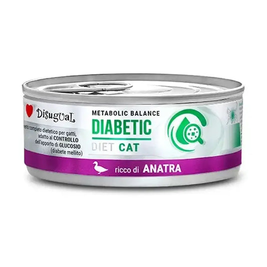 Disugual Diet Katze Diabetiker Ente 12X85Gr