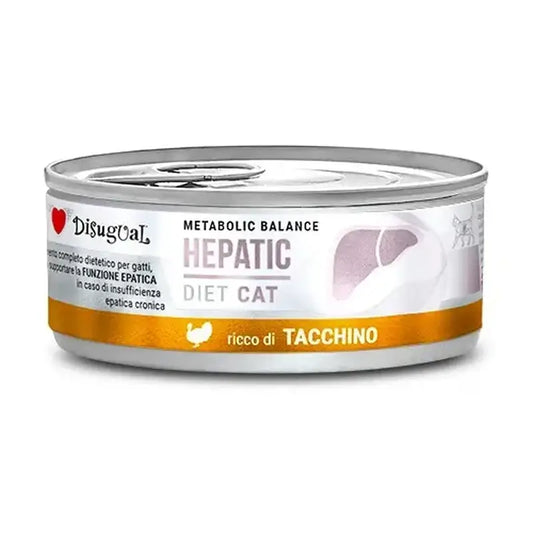 Disugual Diet Katze Hepatisch Pute 12X85Gr