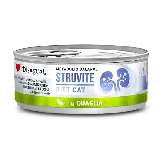 Disugual Diät Katze Struvit Wachtel 12X85Gr