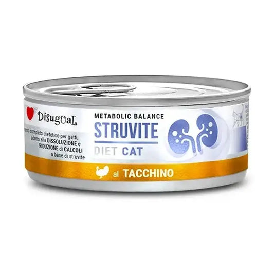 Disugual Diet Katze Struvite Truthahn 12X85Gr