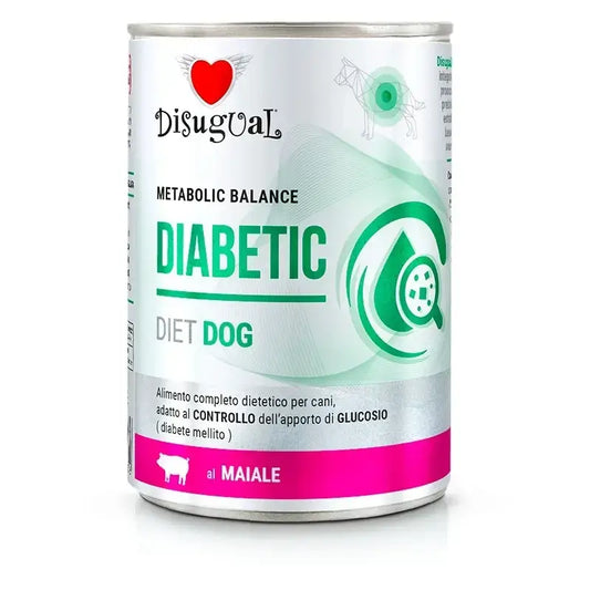 Disugual Diet Hund Diabetiker Schwein 6X400Gr