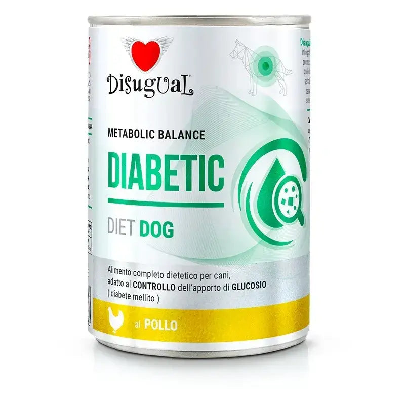 Disugual Diet Hund Diabetiker Huhn 6X400Gr