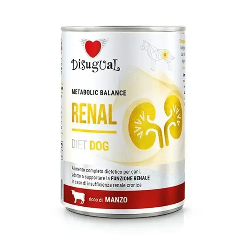 Disugual Diet Hund Nierenfleisch Rindfleisch 6X400Gr