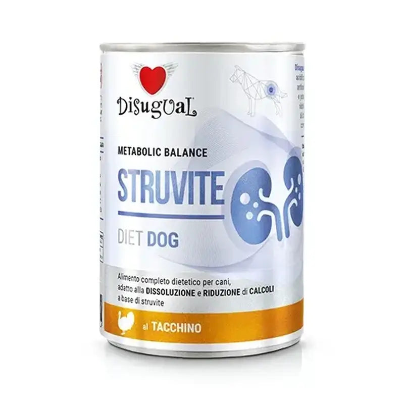 Disugual Diet Hund Struvite Pute 6X400Gr