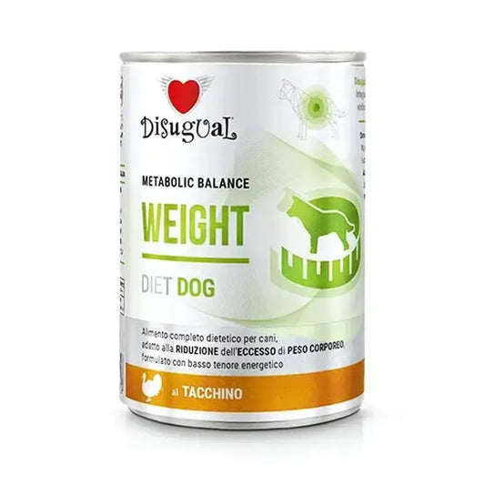 Disugual Diet Hundegewicht Pute 6X400Gr