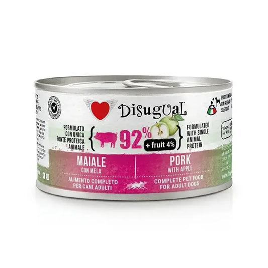 Disugual Obst Hund Schweinefleisch Apfel 12X150Gr