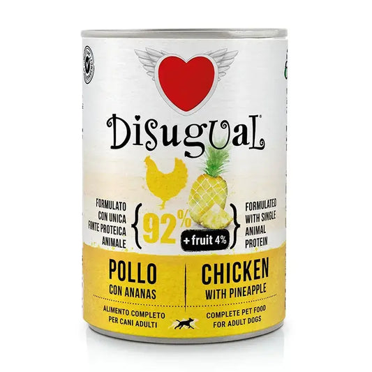 Disugual Fruit Dog Huhn Ananas 6X400Gr