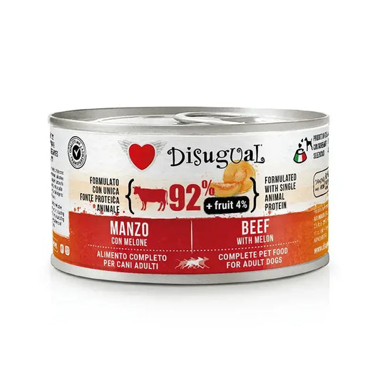 Disugual Obst Hund Rindfleisch Melone 12X150Gr