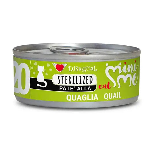 Disugual Mini-Me Katze Sterilisierte Wachtel 12X85Gr