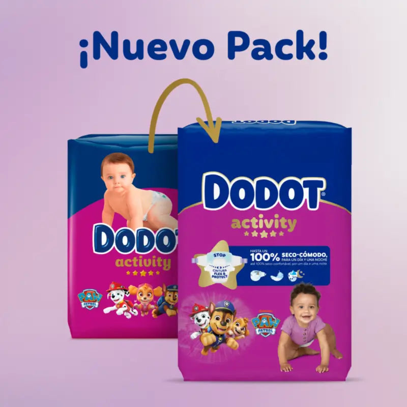 Dodot Activity Größe 5+ Extra Jumbo (12-17 Kg), 48 Windeln