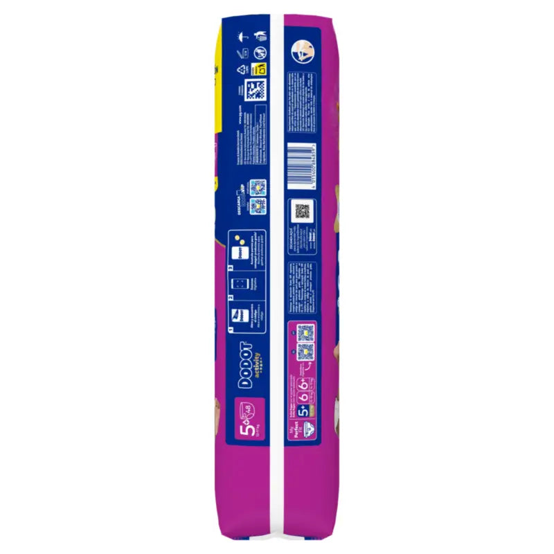 Dodot Activity Größe 5+ Extra Jumbo (12-17 Kg), 48 Windeln