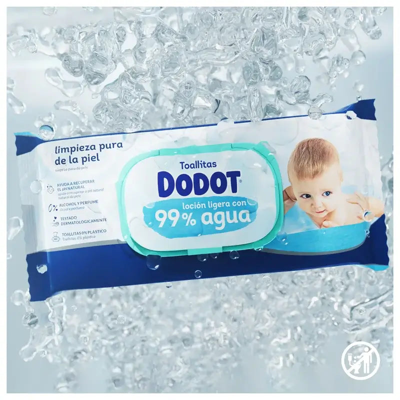 Dodot Tücher 99% Aqua, 1x60, 60 Stück.