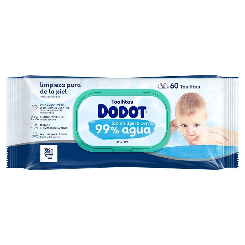 Dodot Tücher 99% Aqua, 15x60, 900 Stück.