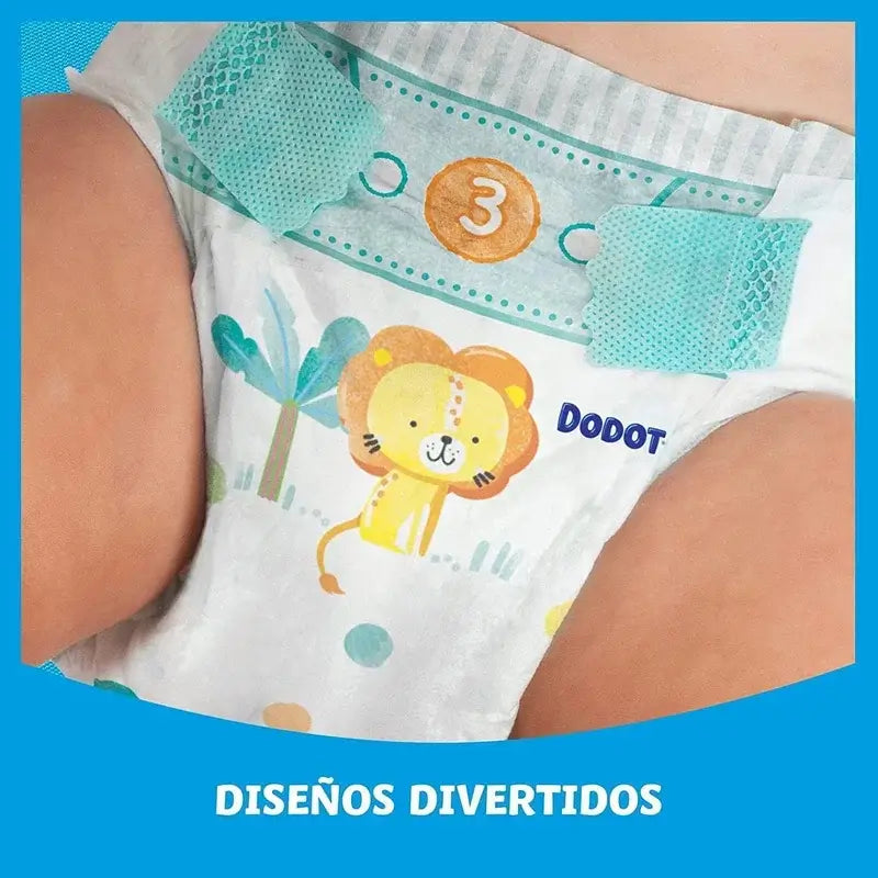 Dodot Baby Dry Größe 6, 13Kg-18Kg, 128 Windeln