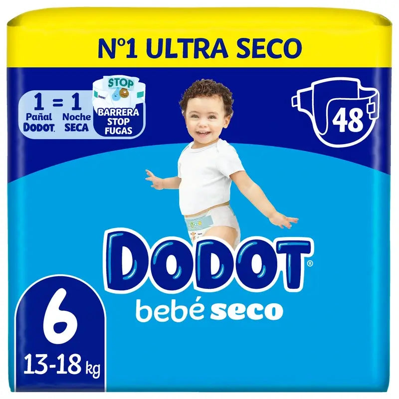 Dodot Baby Dry Größe 6, 48 Windeln