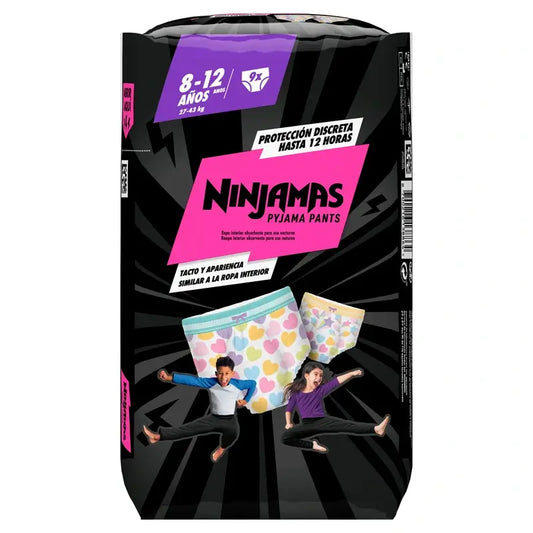 Dodot Ninjamas Size 8 Heart, 9 Nappies