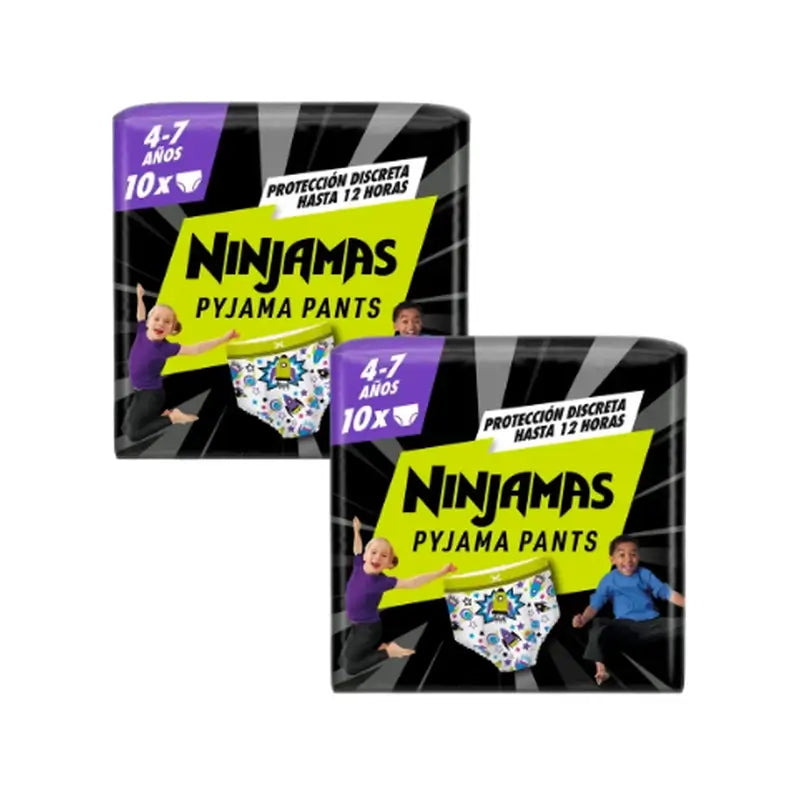 Dodot Ninjamas Größe 7 Rocket, 2X10 Windeln