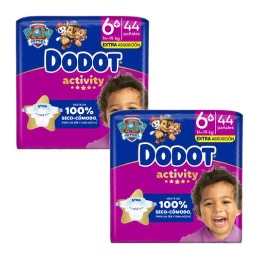 Dodot Activity Größe 6+ Extra (+14 Kg), 44 Windeln