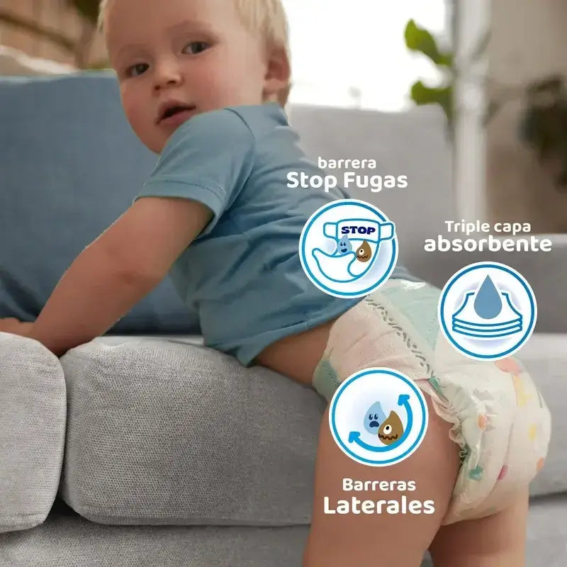 Dodot Baby Dry Größe 5 Extra Jumbo, 2x56 Windeln