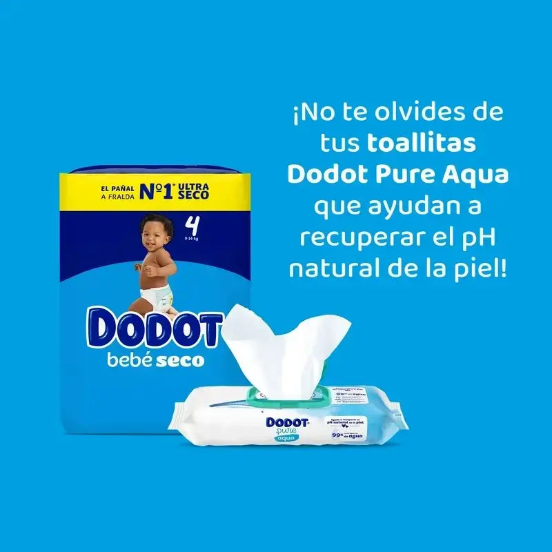 Dodot Baby Dry Größe 6+ (+14 Kg), 2x48 Windeln