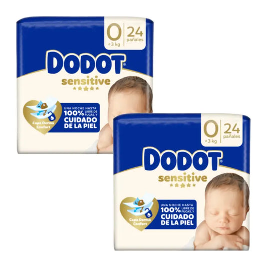Dodot Sensitive Größe 0 Newborn, 48 Windeln