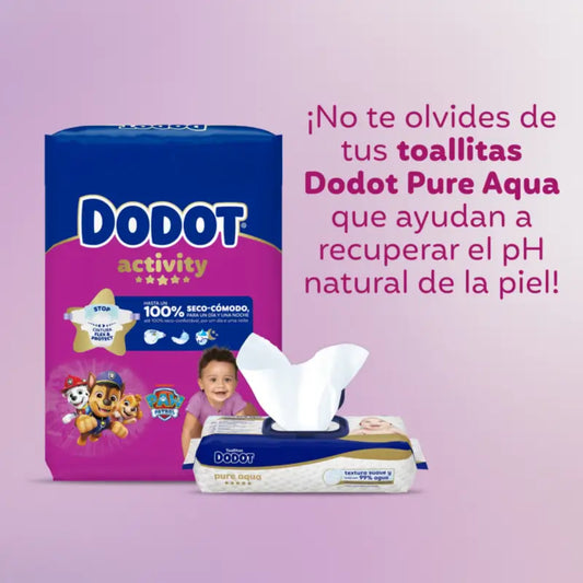 Dodot Activity Größe 4+, 10kg-15kg, 144 Windeln